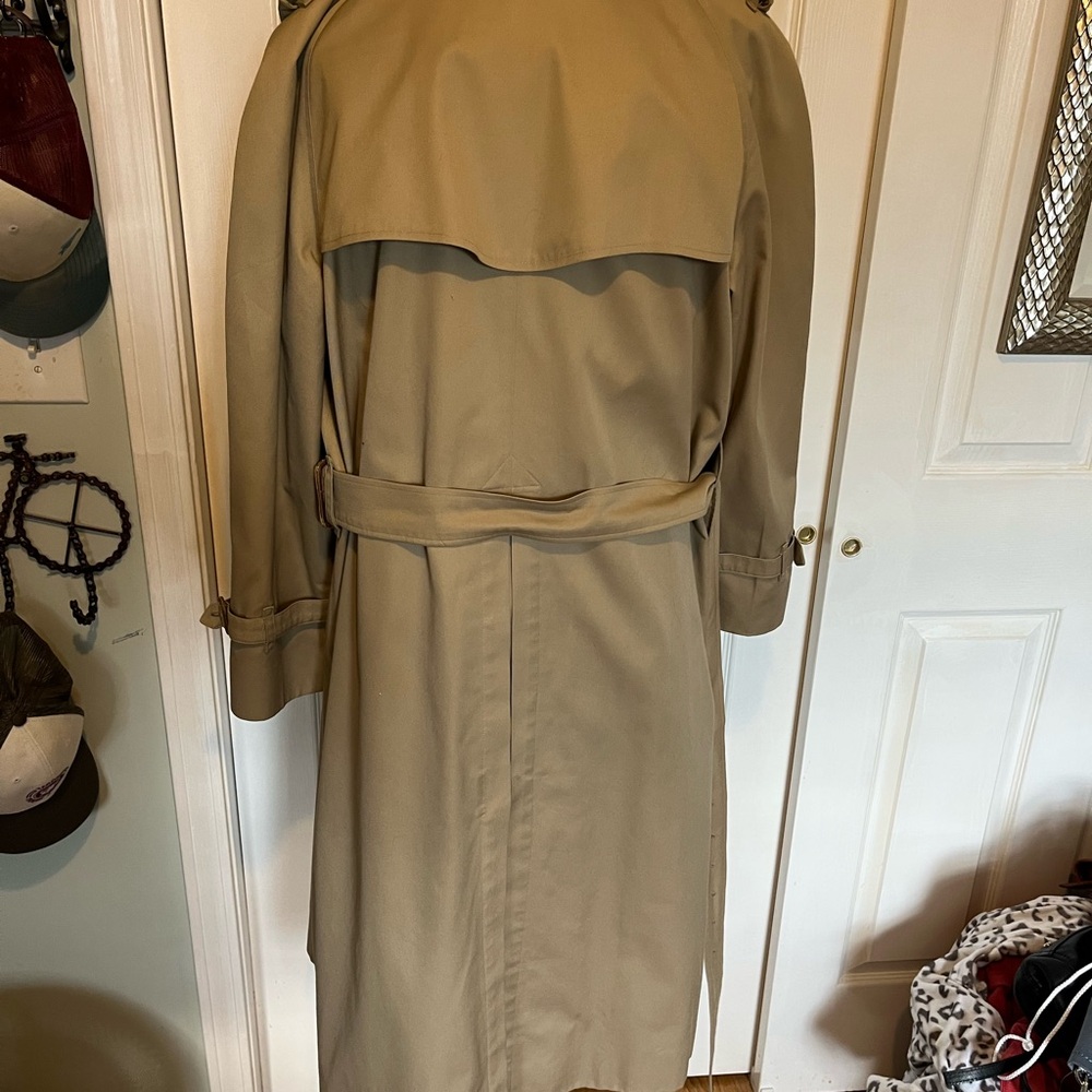 Vintage Burberry Removable Wool Lined Trench Coat - Picture 13 of 16